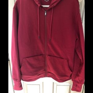 Scottevest hoodie - red